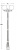 Наземный фонарь GLOBO L 88210LB 18 Bl