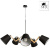 Подвесная люстра Pinocchio A5700LM-5BK Подвесная люстра Pinocchio A5700LM-5BK