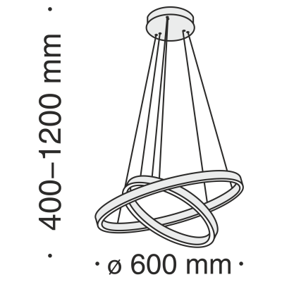 Подвесной светильник Maytoni MOD058PL-L55BS4K