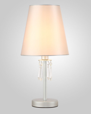 Настольная лампа Crystal Lux RENATA LG1 SILVER