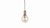 Подвесной светильник Lumina Deco Dorito LDP 1212-150 TR+GD