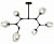 Потолочная люстра Нисса 07512-6,19(21)