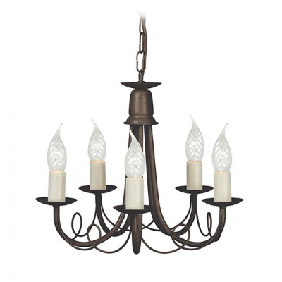 Люстра Elstead Interior MN5 BLK-GOLD