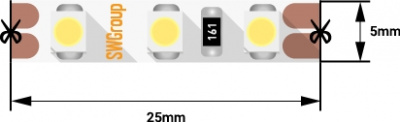 Светодиодная лента  SWG3T120-12-9.6-NW