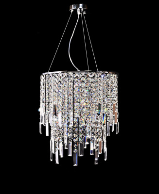 Хрустальная подвесная люстра Lumina Deco Zucchero LDP 2159-350 CHR