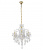 Хрустальная подвесная люстра Lumina Deco Eliza LDP 7028-6 WT