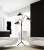 Торшер Lumina Deco Adarrio LDF 511-3 BK