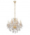 Хрустальная подвесная люстра Lumina Deco Eliza LDP 7026-8+4 SL+GD