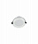 Встраиваемый светильник Lumina Deco Saleto LDC 8097-ROUND-GL-6WSMD-D100 WT