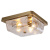 Светильник потолочный Crystal Lux DAMIAN PL4 BRASS Светильник потолочный Crystal Lux DAMIAN PL4 BRASS