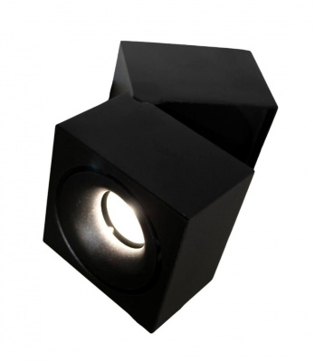 Накладной светильник Lumina Deco Edford LDC 8056-GYN-10WCOB D100*W110 BK