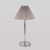 Интерьерная настольная лампа Peony 01132/1 хром/серый
