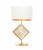Настольная лампа Lumina Deco Fabi LDT 5529 F.GD+WT